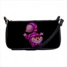 Shoulder clutch bag purse cheshire cat