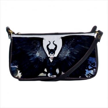 Shoulder clutch bag purse maleficent sleeping beauty