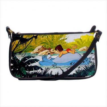 Shoulder clutch bag purse jungle book mowgli baloo