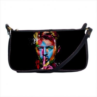 Shoulder clutch bag purse david bowie