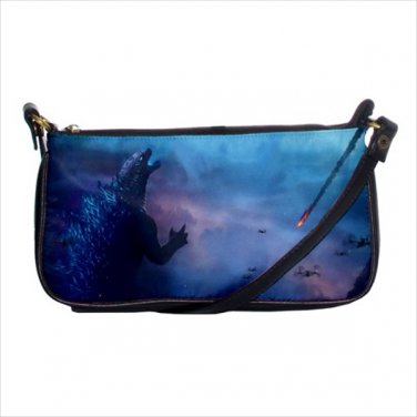 Shoulder clutch bag purse godzilla kaiju ghidorah