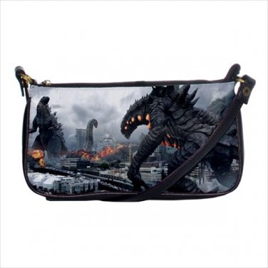 Shoulder clutch bag purse godzilla kaiju ghidorah