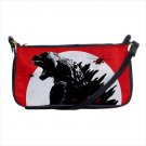 Shoulder clutch bag purse godzilla kaiju