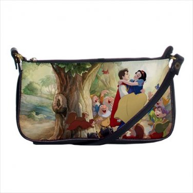 Shoulder clutch bag purse snow white and the seven dwarfs