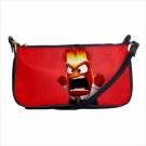 Shoulder clutch bag purse inside out anger