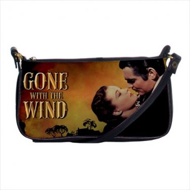 Shoulder clutch bag purse gone with the wind