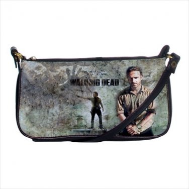 Shoulder clutch bag purse  dead zombies