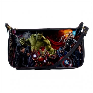 Shoulder clutch bag purse AVENGERS HULK BLACK WIDOW HAWKEYE iron man