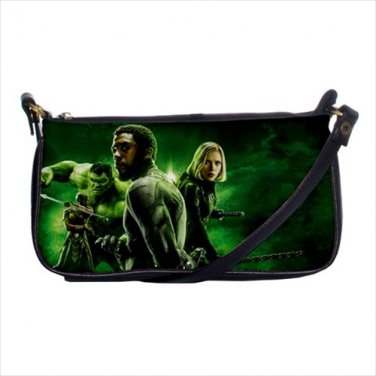 Shoulder clutch bag purse AVENGERS  black panther hulk black widow