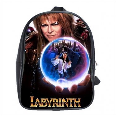 Kid's School bag labyrinth Jareth Sarah David Bowie king goblins