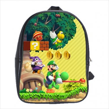 Kid's School bag super mario yoshi luigi