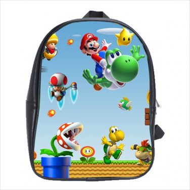 Kid's School bag super mario yoshi toad