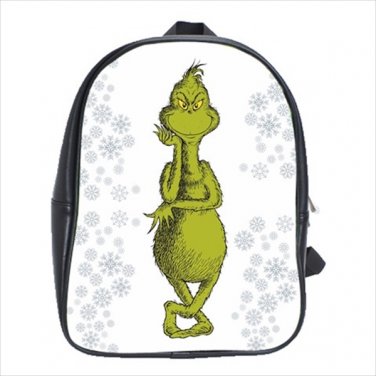 Kid's School bag the grinch christmas