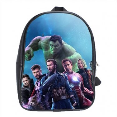 Kid's School bag iron man hulk hawkeye black widow avengers rocket raccoon