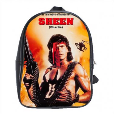Kid's School bag hot shots charlie sheen