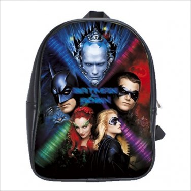 Kid's School bag batman and robin poison ivy mr. Freeze