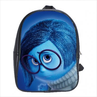 Kid's School bag inside out  Sadness