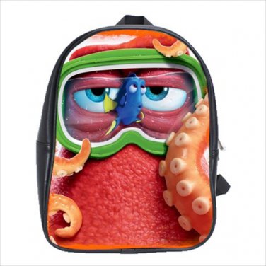 Kid's School bag 3 sizes finding nemo dory octopus Hank