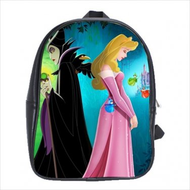 Kid's School bag 3 sizes Sleeping beauty Aurora Maleficent