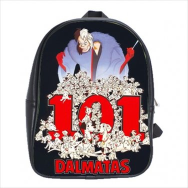 Kid's School bag 3 sizes Cruella de vil 101 dalmatas