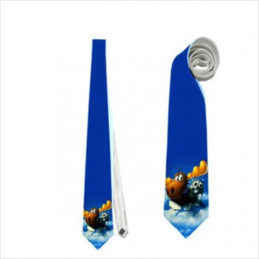 Necktie Rocky and Bullwinkle