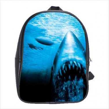 Kid's School bag 3 sizes jaws shark