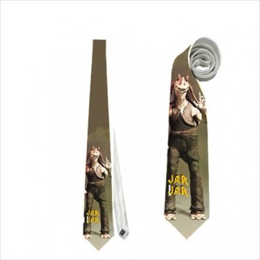 Necktie Star wars Jar Jar Binks