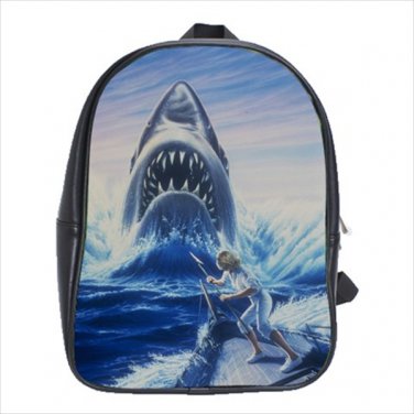 Kid's School bag 3 sizes jaws shark