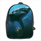 Kid's School bag 3 sizes jaws great white shark