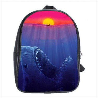 Kid's School bag 3 sizes jaws great white shark
