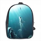 Kid's School bag 3 sizes jaws great white shark meg megalodon
