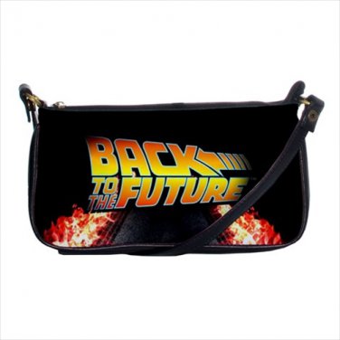 Shoulder clutch bag back to the future