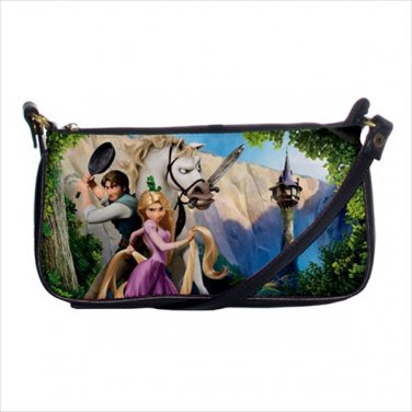 Shoulder clutch bag purse tangled rapunzel
