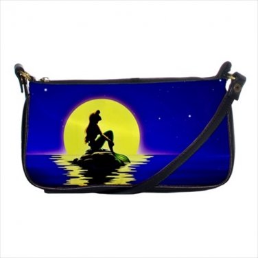 Shoulder clutch bag purse the little mermaid ariel