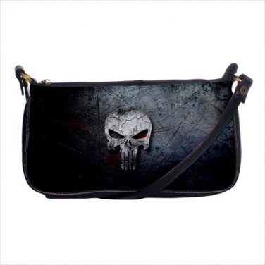 Shoulder clutch bag purse the punisher