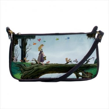 Shoulder clutch bag purse Sleeping Beauty Aurora