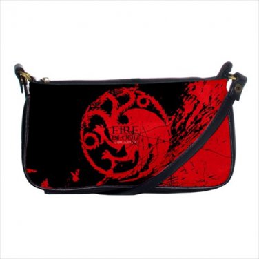 Shoulder clutch bag purse Game of thrones GOT house Targaryen