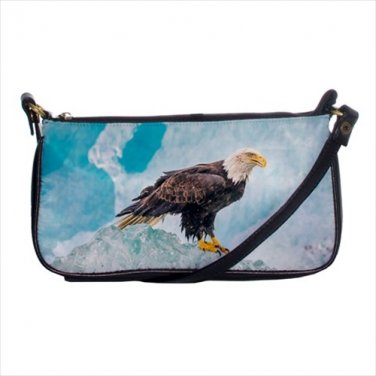 Shoulder clutch bag purse bald eagle USA patriotic  4th July