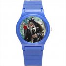 Round Plastic Sport Watch Grimhilde snow white and the seven dwarfs