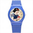 Round Plastic Sport Watch snow white and the seven dwarfs