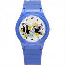 Round Plastic Sport Watch bambi flower skunk