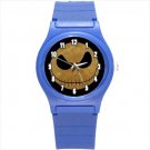 Round Plastic Sport Watch Jack skellington