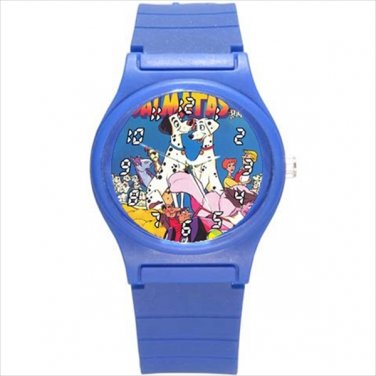 Round Plastic Sport Watch 101 dalmatians