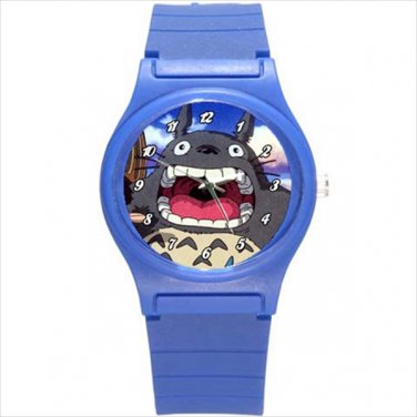 Round Plastic Sport Watch totoro