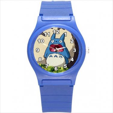 Round Plastic Sport Watch totoro