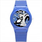 Round Plastic Sport Watch pepe le pew skunk