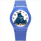 Round Plastic Sport Watch cookie monster