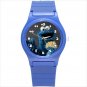 Round Plastic Sport Watch cookie monster