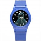 Round Plastic Sport Watch cookie monster