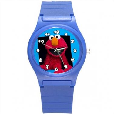 Round Plastic Sport Watch Elmo